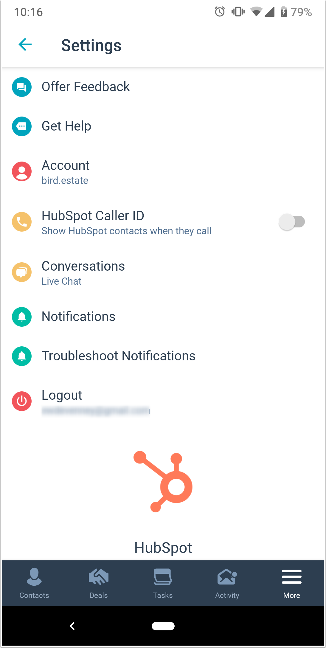 HubSpot Mobile App