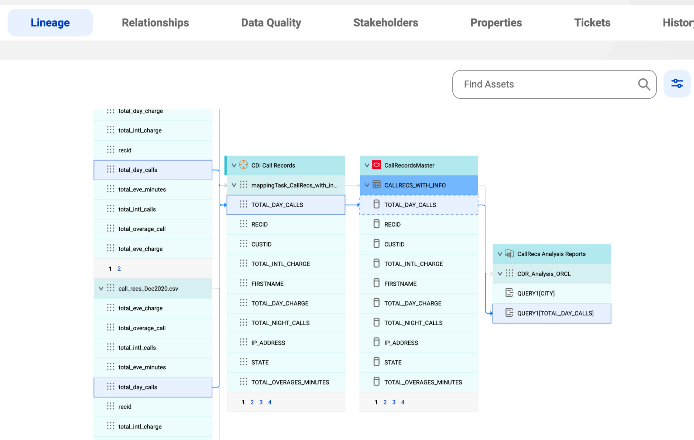 Screenshot van Informatica Big Data Parser software.