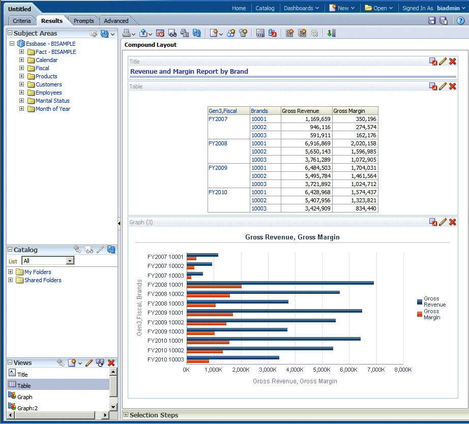 Afbeelding van Essbase Studio tools.