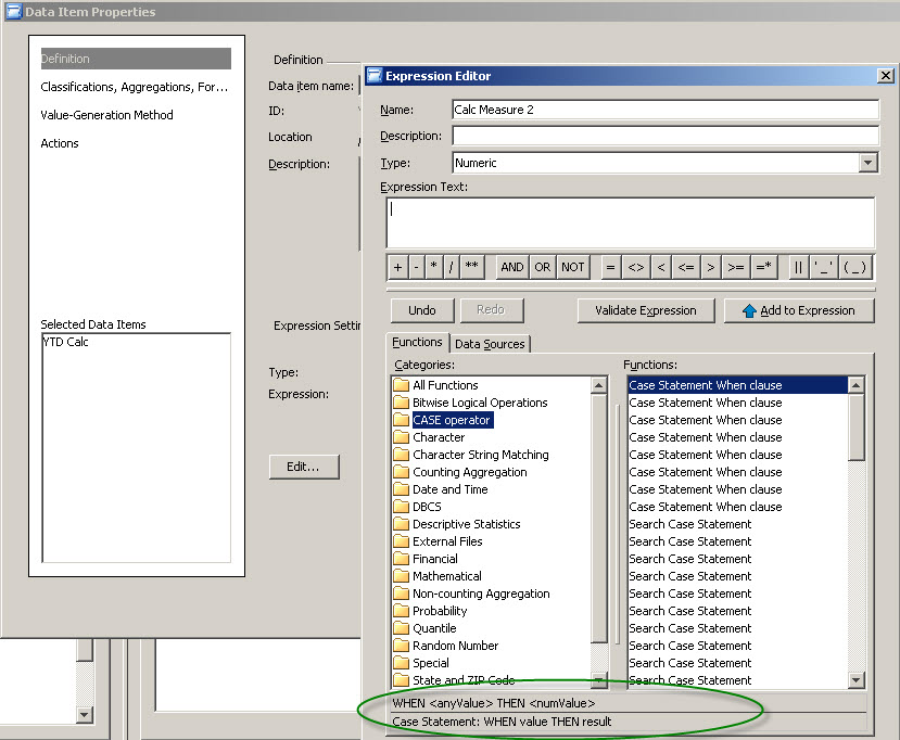 Afbeelding van Information Map Studio tools.