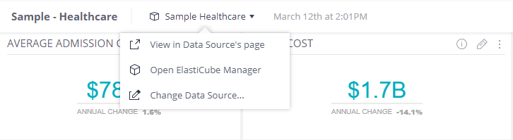 Elasticube Manager