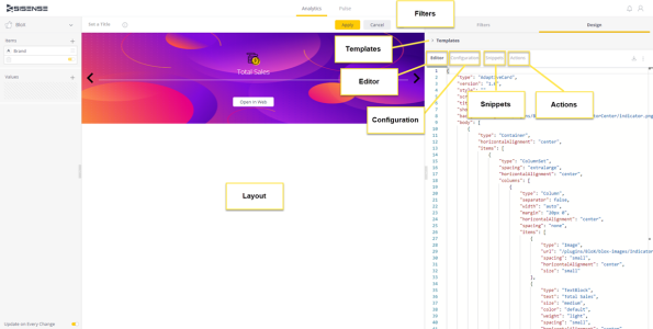 Schema van Sisense Blox.